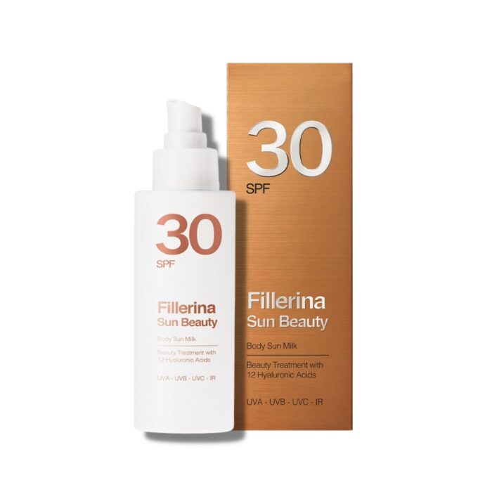 päikesekaitsepiim kehale spf 30 fillerina sun beauty