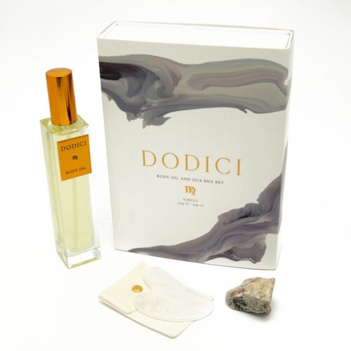 dodici-kehaoli-komplekt-neitsi-body-oil-gua-sha-virgo